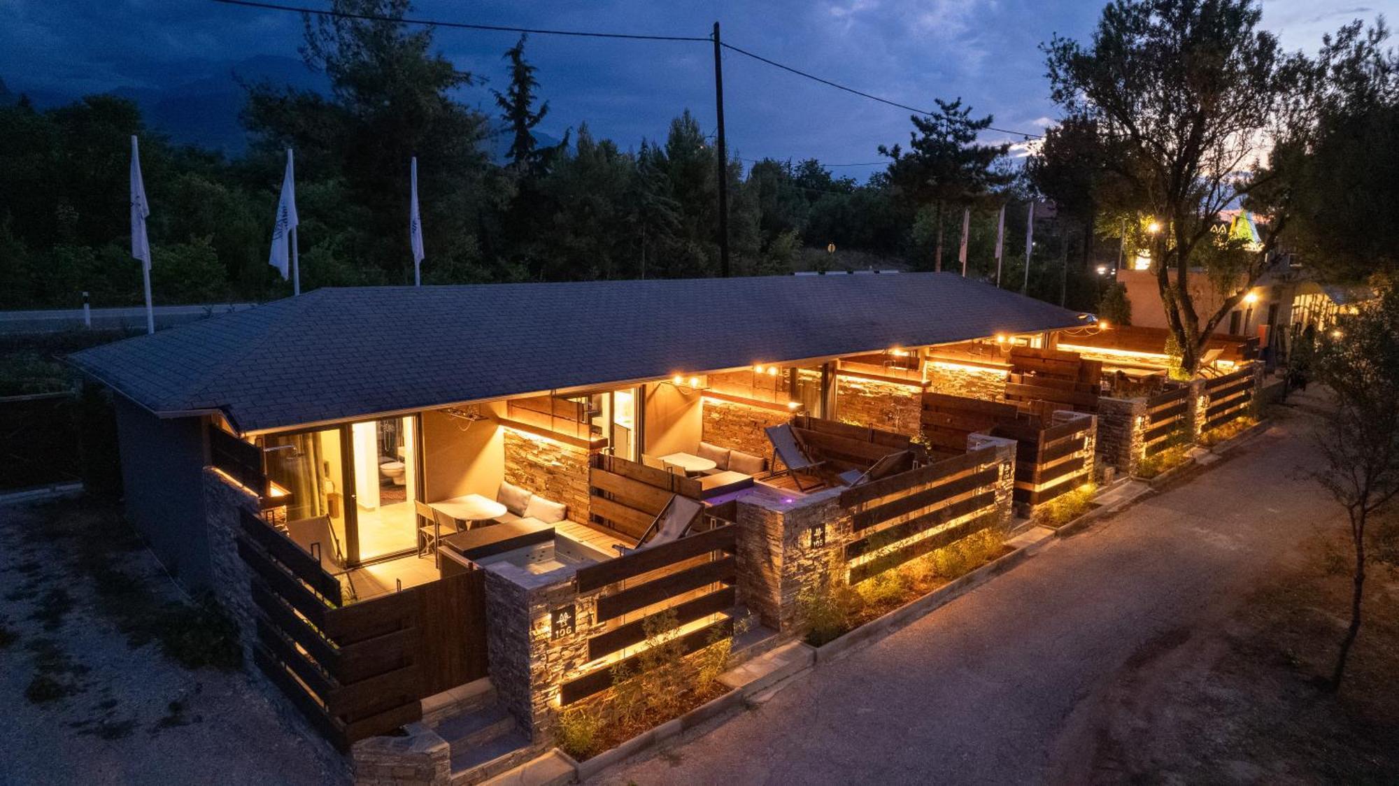 Sylvia Camping & Luxury Suites, Panel Hospitality Homes & Villas ลิโตโครอน ภายนอก รูปภาพ
