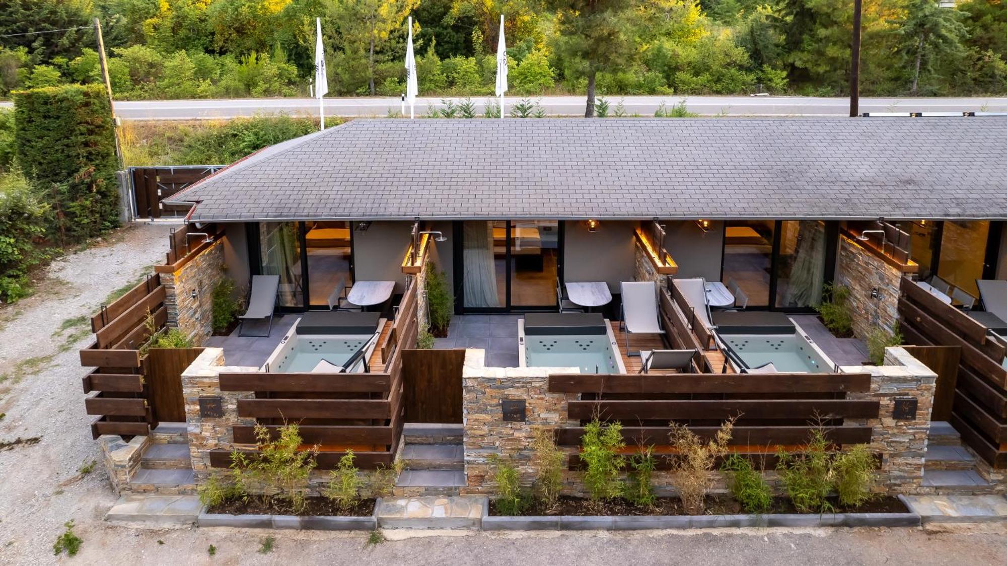 Sylvia Camping & Luxury Suites, Panel Hospitality Homes & Villas ลิโตโครอน ภายนอก รูปภาพ