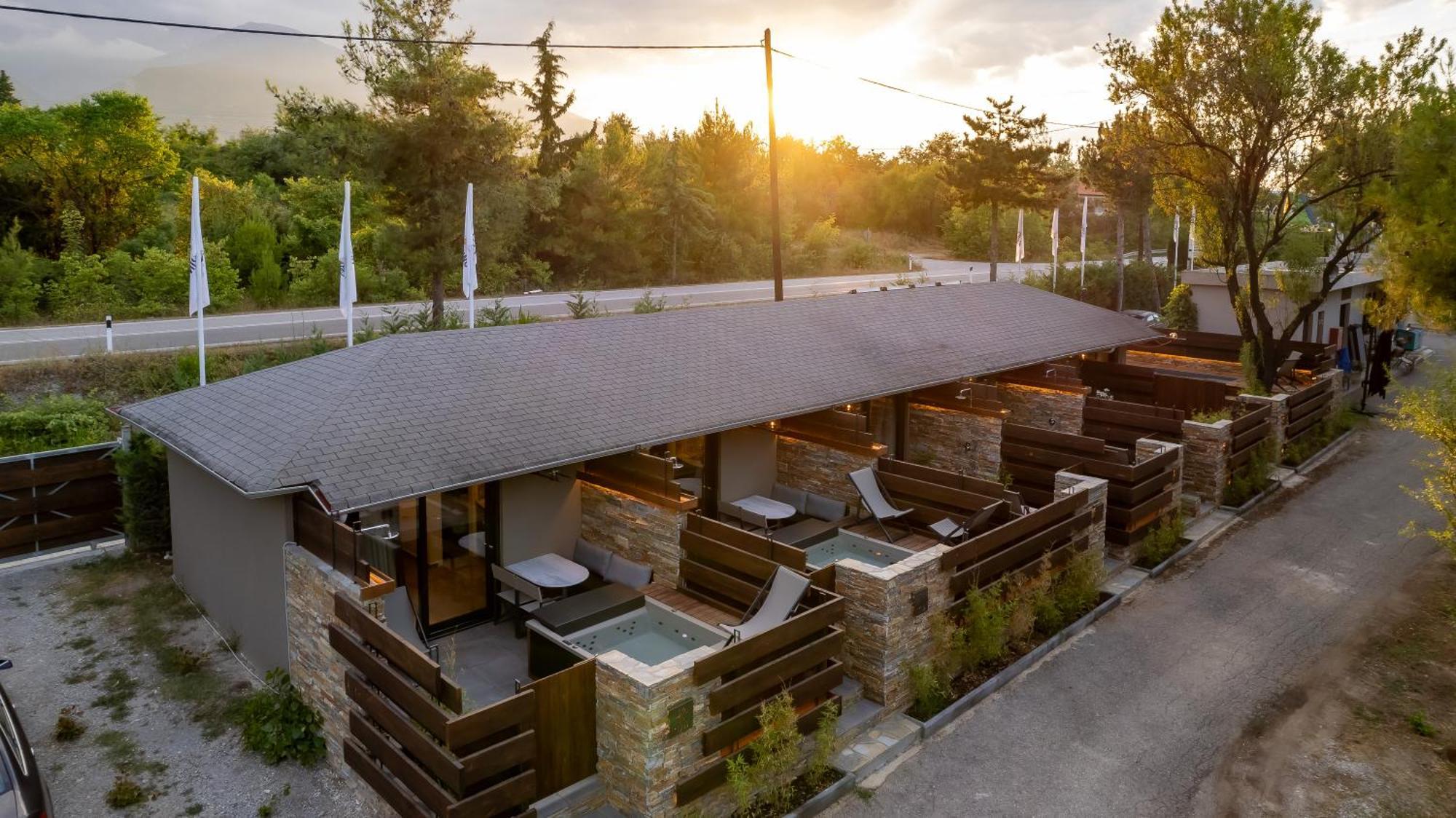 Sylvia Camping & Luxury Suites, Panel Hospitality Homes & Villas ลิโตโครอน ภายนอก รูปภาพ