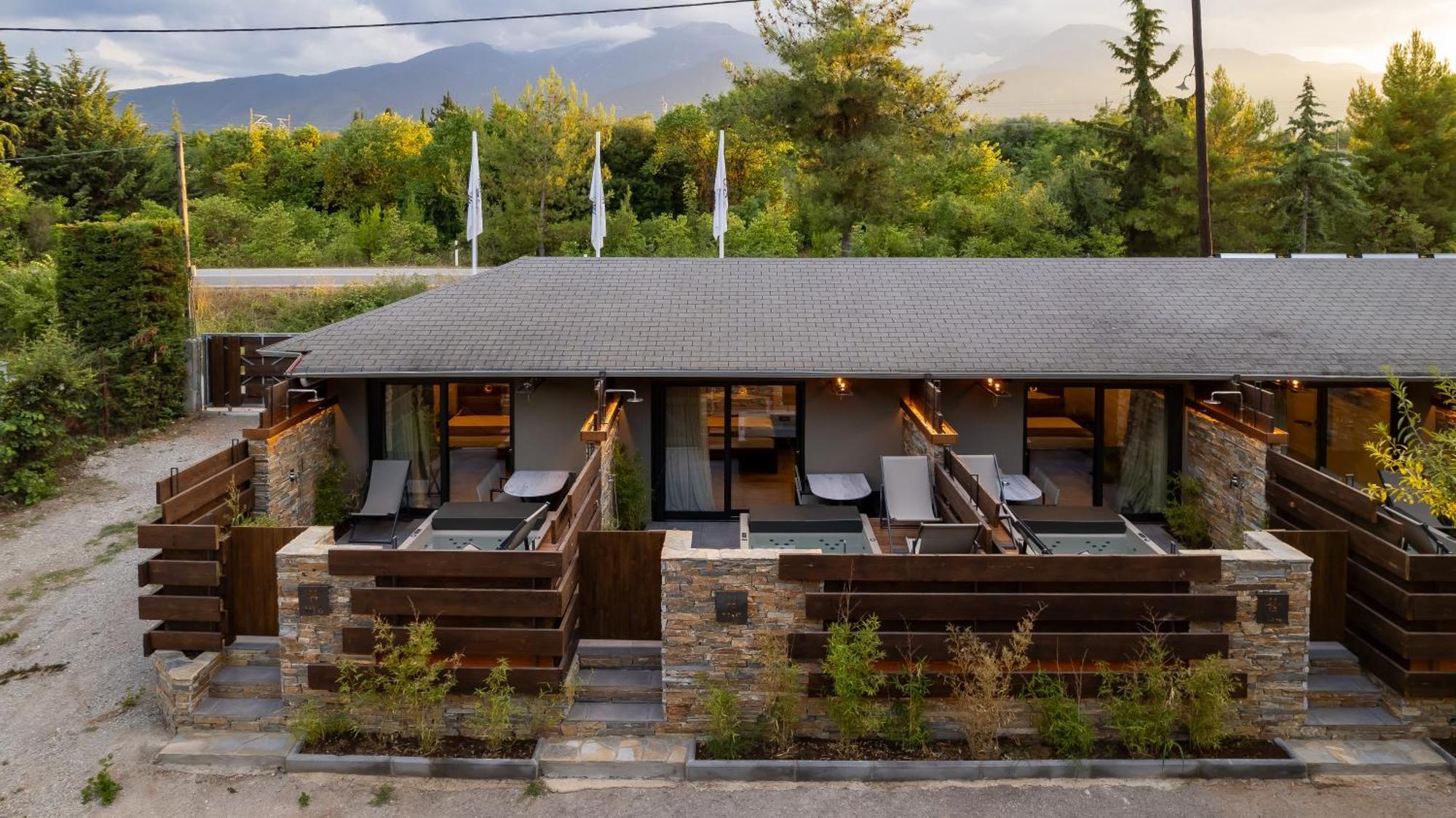 Sylvia Camping & Luxury Suites, Panel Hospitality Homes & Villas ลิโตโครอน ภายนอก รูปภาพ